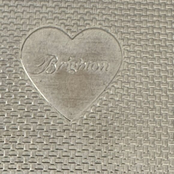 Brighton Vintage Red croc business card holder heart love - Picture 5 of 9